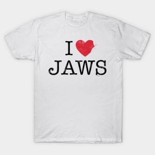 I <3 Jaws T-Shirt